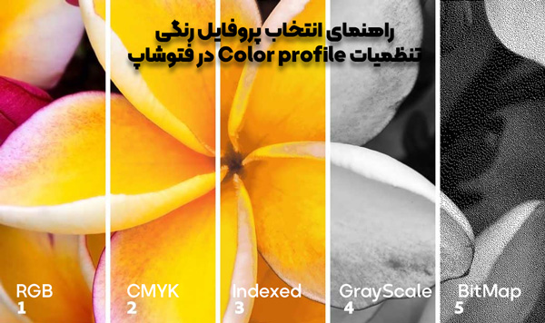 Color profile در فتوشاپ | ساناگرافیک